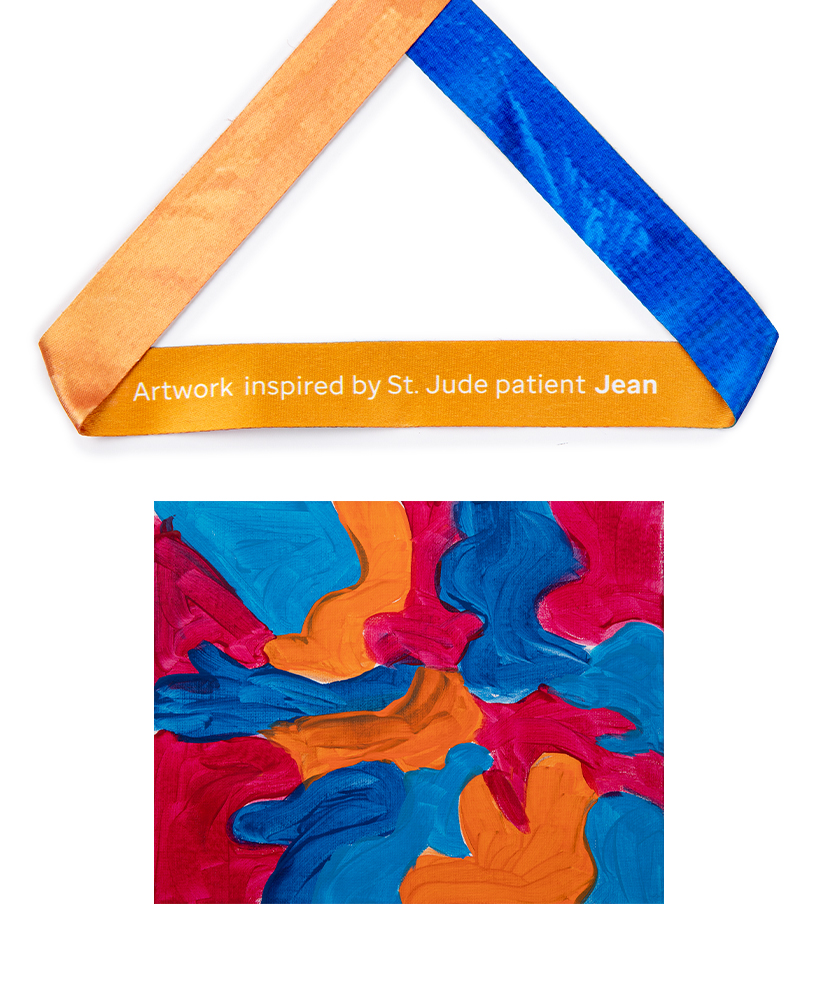 Retractable Lanyard - St. Jude Patient Art - Jean